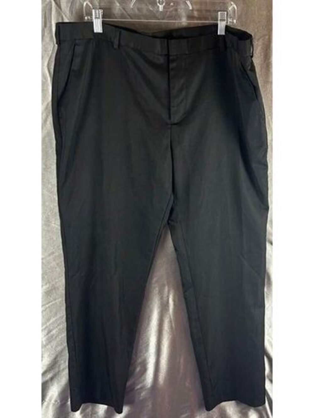 Perry Ellis Men’s Black Dress Pants Size 40x32 Classic Slacks Business Trousers